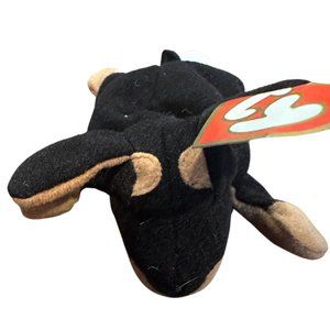 McDonald's Ty Teenie Beanie Baby #1 Doby Doberman 1998 Happy Meal -NWT